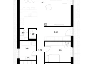 NOVOSTAVBA 4 IZBOVÝ BUNGALOM V PROJEKTE | HVIEZDOSLAVOV