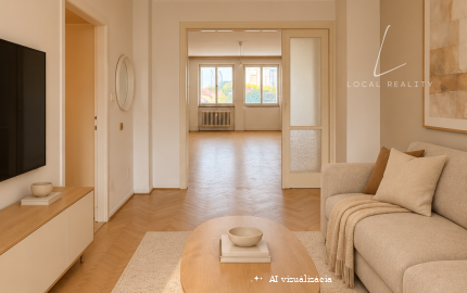 NA PREDAJ | PRIESTRANNÝ 3 IZBOVÝ BYT S LOGGIOU PRI CENTRE BRATISLAVY