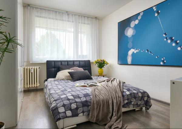 REZERVOVANÉ: Na predaj: zrekonštruovaný 3-izbový byt s balkónom v Ružinove