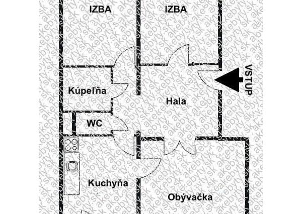 Prenájom 3-izbového zariadeného bytu v Petržalke