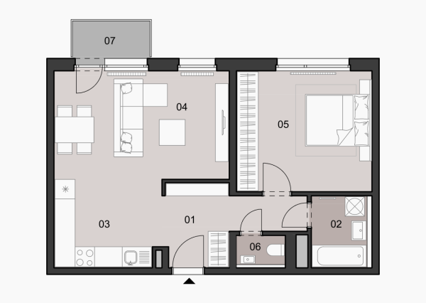 Príjemná lokalita a bývanie na sídlisku Ovocné Sady