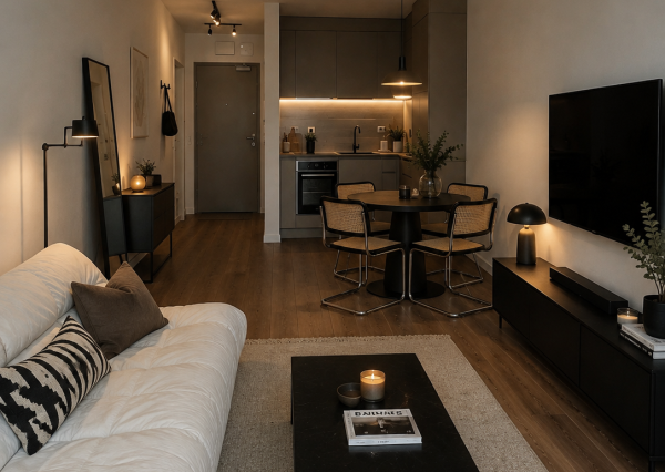 PREDAJ | Nový 1-izbový apartmán s terasou v projekte VERDENA