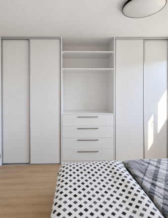 Svetlý 2-izbový byt s balkónom a garážovým státím v projekte RNDZ - fotografia 7