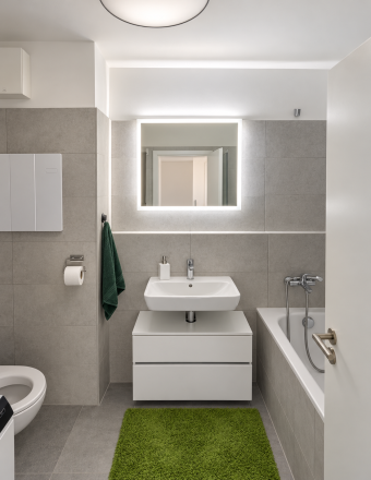 Svetlý 2-izbový byt s balkónom a garážovým státím v projekte RNDZ - fotografia 8