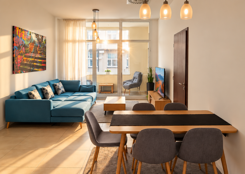 Štýlový 2-izbový byt |garážové státie | Bezručova Residence