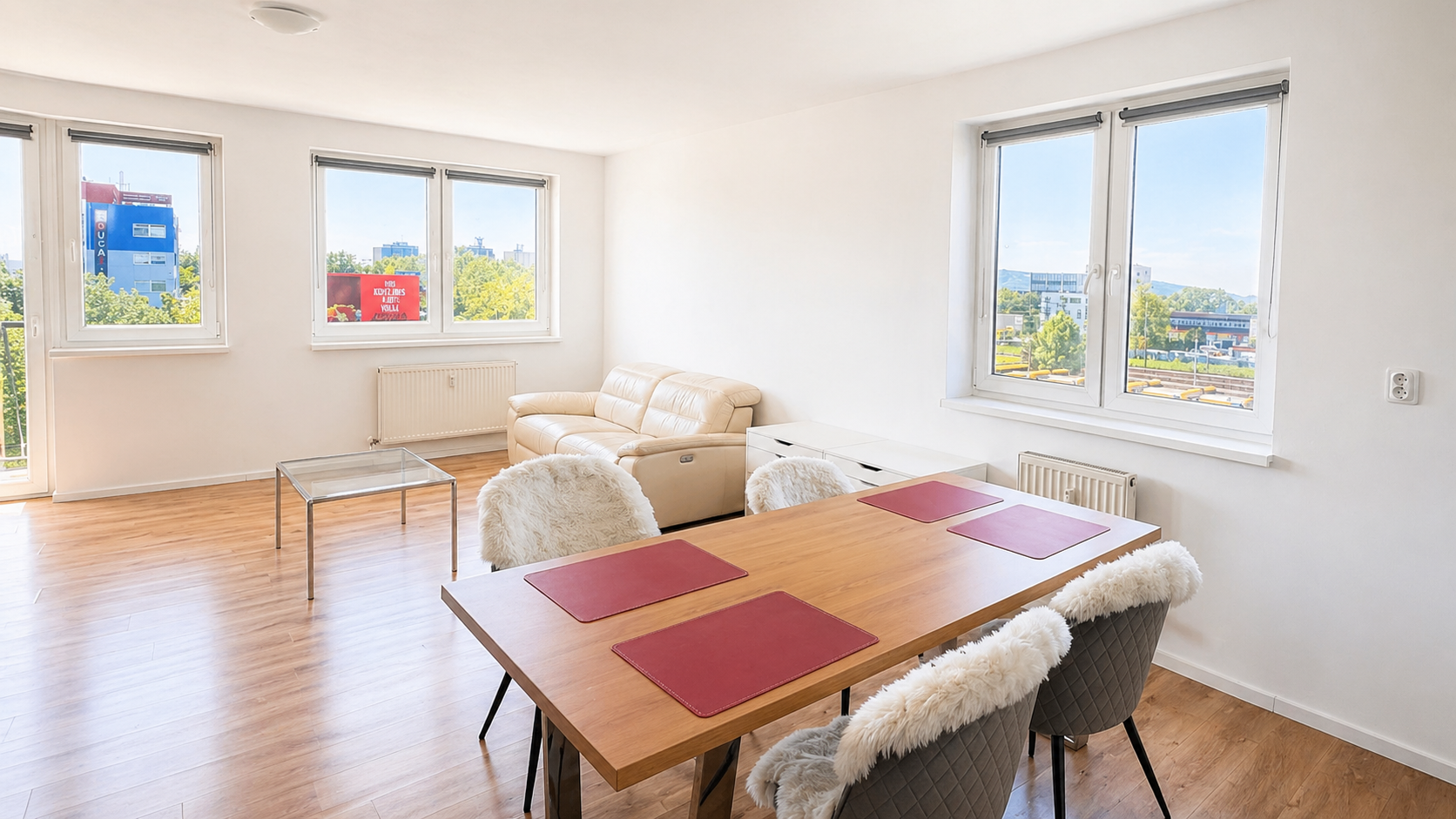 Na prenájom 3-izbový byt s balkónom – Bratislava, Petržalka
