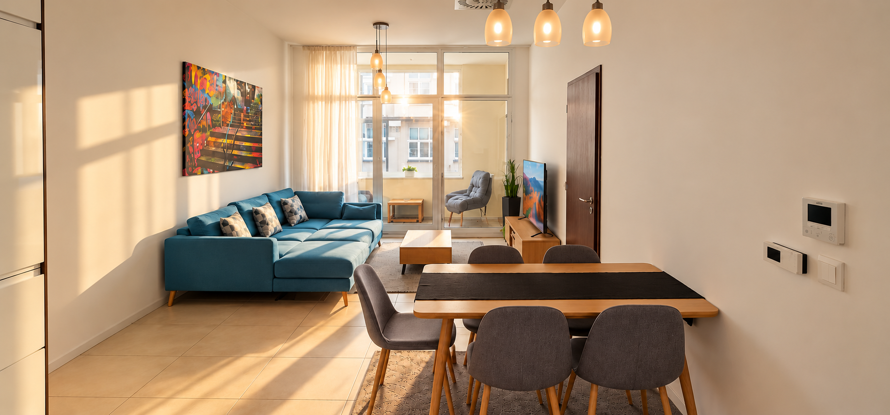 Štýlový 2-izbový byt |garážové státie | Bezručova Residence